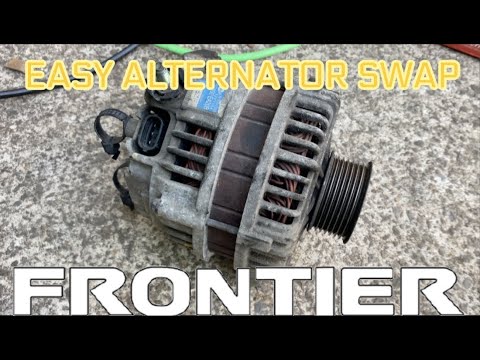 Видео: Быстрая замена генератора Frontier 2005-2021 годов (вид сбоку)