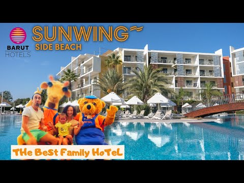 Видео: Barut Sunwing Side Beach Hotel - Семейный отель в #Сиде 🧡🧡