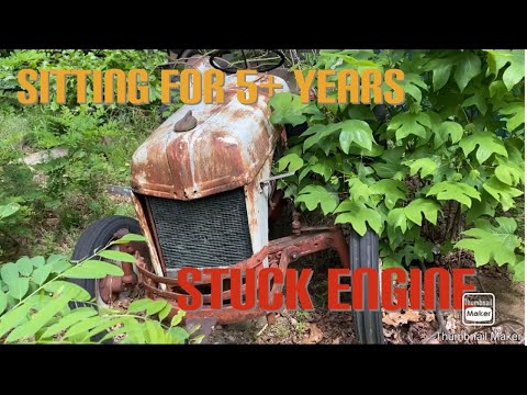 Видео: Поедет ли он? Трактор Ford 8n простоял в запустении более 5 лет.
