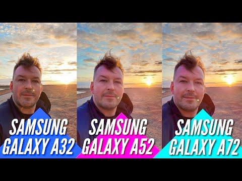 Видео: GALAXY A52 vs GALAXY A72 vs GALAXY A32. Большой Тест камер