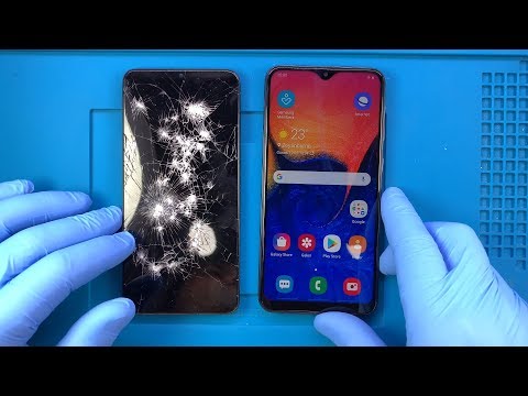 Видео: Samsung Galaxy A10 падает с седьмого этажа?