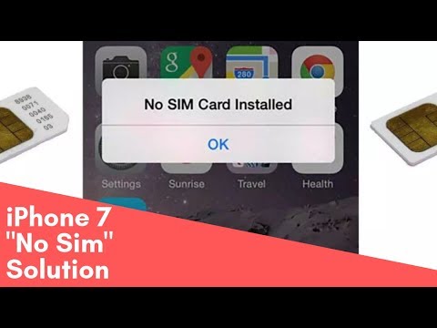 Видео: iPhone 7 intel Не видит сим карту  решение. IPhone 7 no sim solution