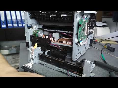 Видео: Принтер HP 2055/2035/1320 не запекает тонер при печати