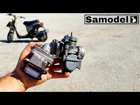 Видео: Keihin PE 24 спортивный карбюратор на скутер Honda Dio