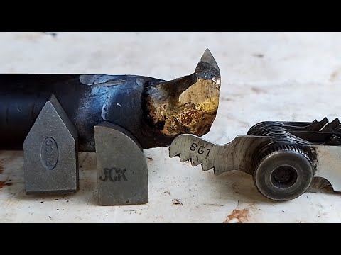 Видео: творческие идеи в каждой работе по механической обработке, сделайте спиральную нарезку для мясорубки