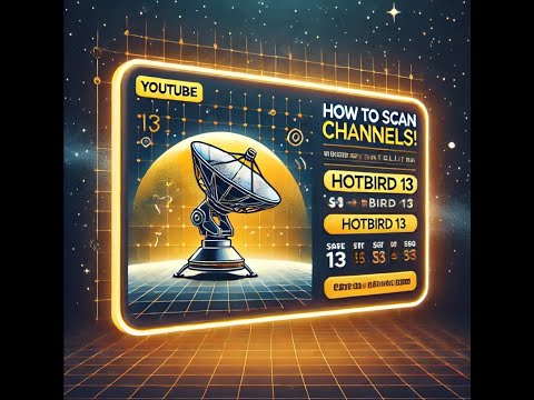 Видео: HOTBIRD - 13°E. Как отсканировать каналы на спутнике.