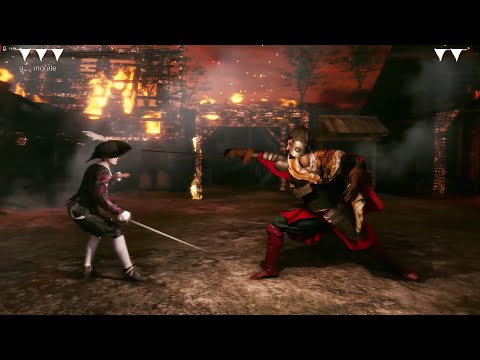 Видео: Финальный бой с боссом в новом режиме  Arcade mode в Hellish Quart, шпага против сабли