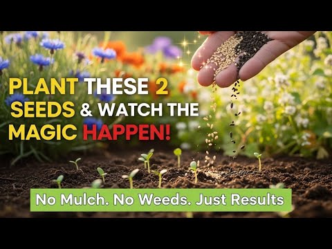 Видео: Хватит мульчировать в ноябре! Посадите ЭТИ 2 семени и наблюдайте, как преобразится ваш сад!