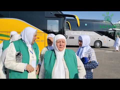 Видео: ЗИЁРАТЧИЁНИ  ГУРУҲИ 25/1 БА ЭҲРОМ ДАРОМАДА РОҲ СӮИ МАККАИ МУКАРРАМА ГИРИФТАНД.