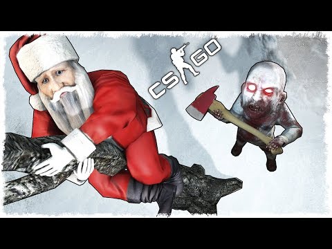 Видео: ЗЛОЙ САНТА ЗАЛЕЗ НА ДЕРЕВО В CS:GO!!!