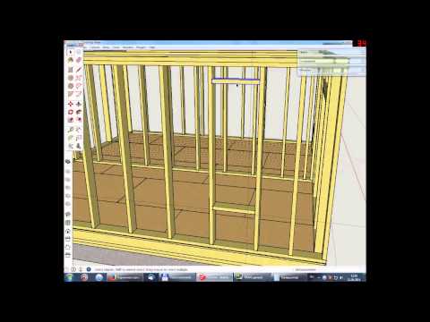 Видео: Урок 7 Проектирование дома в SketchUp