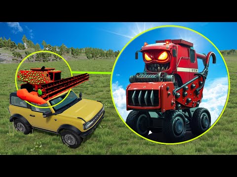 Видео: СОБРАЛИ МАЛЕНЬКИЙ КОМБАЙН ПОЖИРАТЕЛЬ! Учим его ездить в поле. Гоша и Чич.