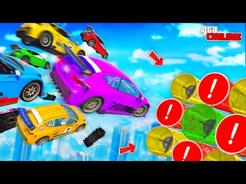 Видео: ЖЕСТКИЙ СКИЛЛ-ТЕСТ НА 30 ЧЕЛОВЕК В GTA 5 | ПОПАДИ В ДЫРКУ! ПАРКУР В ГТА 5 ОНЛАЙН