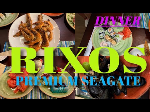 Видео: RIXOS PREMIUM SEAGATE / DINNER / УЖИН В ГЛАВНОМ РЕСТОРАНЕ / ЛУЧШИЙ БУФЕТ В ЕГИПТЕ🍓🍤🍱🍕🥩