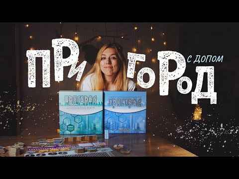 Видео: ЖК из жетонов под ключ | Пригород 🏘️ обзор настольной игры