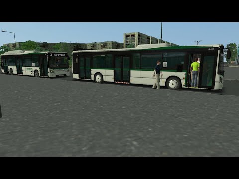 Видео: Omsi 2 Тверь. A459 Iveco Urbanway 12m маршрут 22