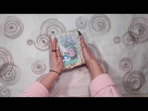 Видео: vintage junk journal ideas flip through handmade джанкбук обзор #джанкбук​#junkjournal