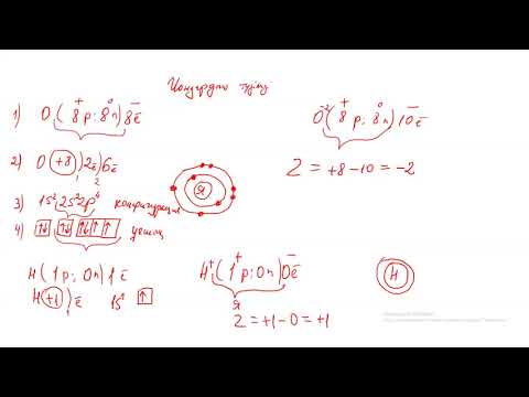 Видео: 8a иондардың түзілуі. зат формуласы бойынша есептеулер