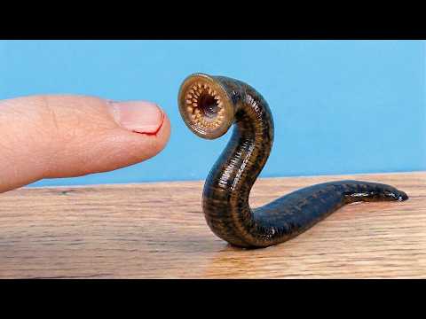 Видео: Мої новий пітомець - Кровожерна П'явка! Чим її годувати? 😱