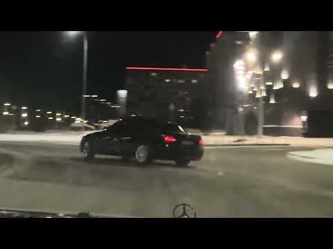 Видео: W220 S55 и E60 3.0 зимние споты part 2