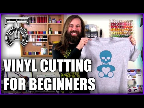 Видео: Резка винила для начинающих - Brother Scan N Cut - Как сделать фирменную футболку!