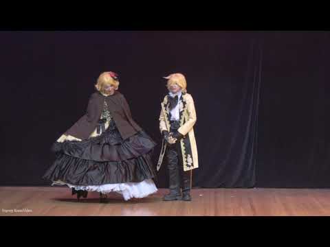 Видео: Cosplay defile-Персик,Карась-Хроники Эвиллиоса-Рилиан,Аллен