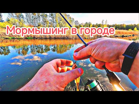 Видео: Пробую ловить на мормышинг #2. Мормышинг в Минске.