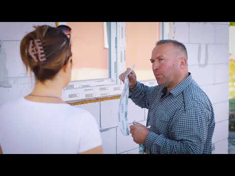 Видео: Необычный способ монтажа окна в зону утеплителя