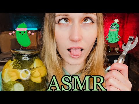 Видео: АСМР В ПОГРЕБЕ 🥕Итинг Солёных Огурчиков 🥒 ASMR IN THE CELLAR 🥕Iting Pickles 🥒