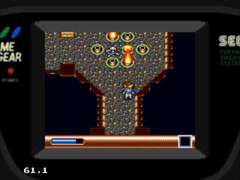 Видео: Прохождение игр на GG (Game Gear) [012] Sylvan Tale (RUS) #1 - Лабиринт Огня