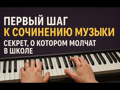 Видео: Первый шаг к сочинению музыки 🎹✨ Секрет, о котором молчат в школе!