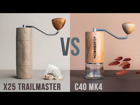 Видео: Какую кофемолку от Comandante выбрать: C40 MK4 и X25 Trailmaster