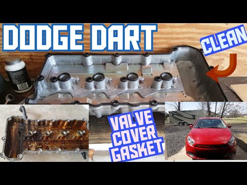 Видео: Как заменить прокладку клапанной крышки на Dodge Dart 2013-2016 годов