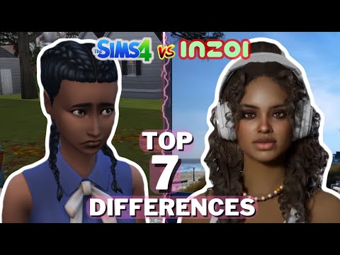 Видео: inZOI против The Sims 4 | 7 главных отличий
