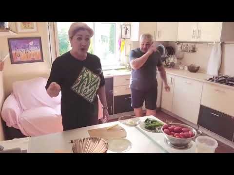 Видео: 💖ПРИВЫКАЕМ К ЭТОЙ КУХНЕ😋УЗБЕКСКИЙ БЕШБАРМАК И ФАРШИРОВАННЫЕ🍅🧄🌿 ПОМИДОРЫ