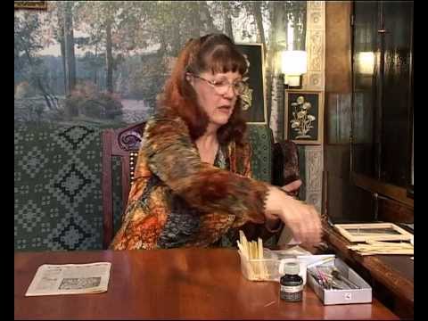 Видео: Мастер класс Раисы Криницкой по флористике: картины из соломки, часть I