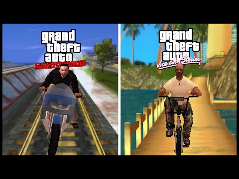 Видео: GTA Liberty City Stories против GTA Vice City Stories — сравнение физики и деталей