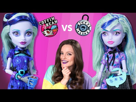 Видео: НАЗАД В 2014! Twyla Coffin Bean VS New Scaremester Monster High: обзор, распаковка, сравнение