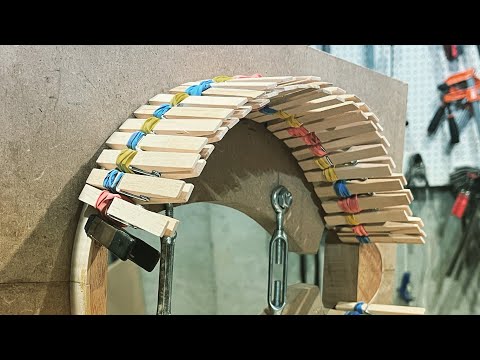 Видео: Сборка резной мандолины, часть 2 // изготовление и установка пропиленных накладок