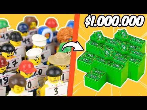 Видео: 50 Минифигурок LEGO vs $1.000.000
