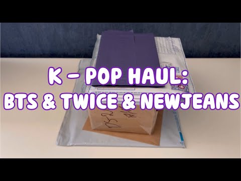 Видео: ⋆｡˚ 💌 Kpop haul (ep. 12) | Распаковка к-поп карт: BTS, TWICE, NEWJEANS | Заказ с таобао 🐰