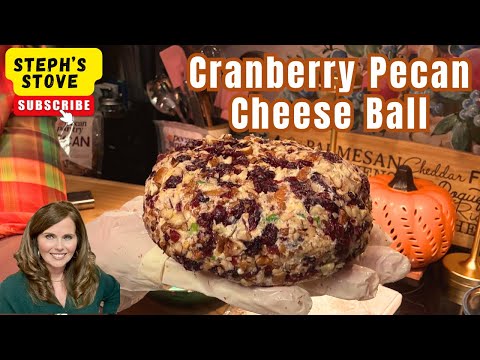Видео: Сырные шарики с клюквой и пеканом | Простая праздничная закуска 🧀 — Steph’s Stove