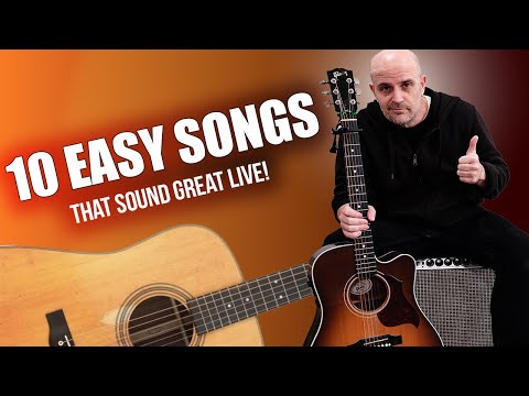 Видео: 10 простых песен для вашего сольного акустического концерта (они тоже классные)