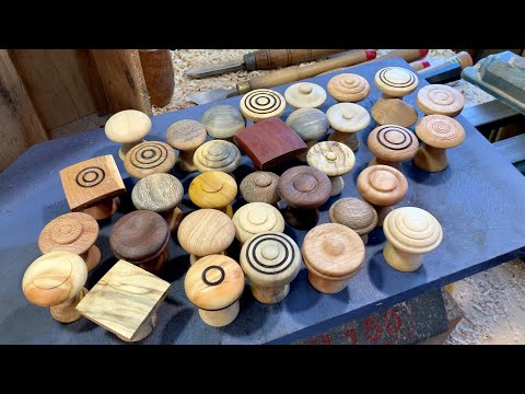 Видео: Ричард Раффан вытачивает ручки ящиков с помощью шпиндельного резца