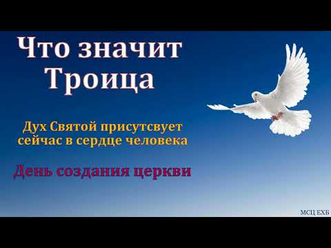 Видео: "Что значит день пятидесятницы". П. Е. Эргардт. МСЦ ЕХБ