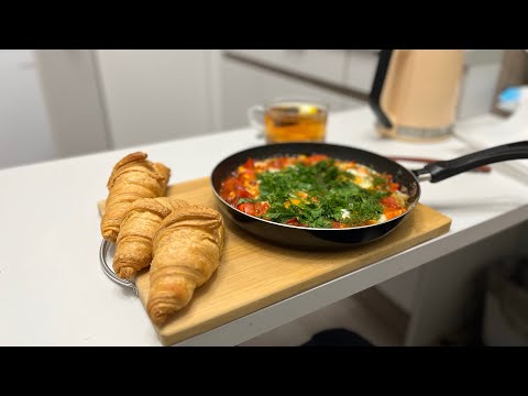 Видео: Яичница мой рецепт мукбанг mukbang