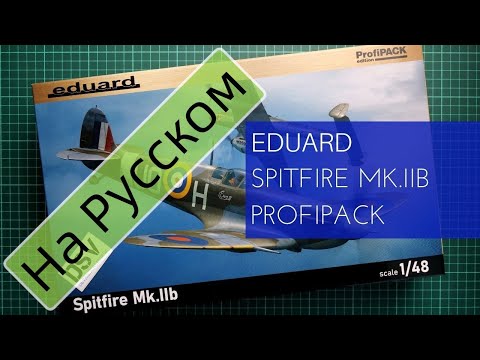 Видео: Eduard 1/48 Spitfire Mk.IIb Profipack (82154) Обзор на Русском / Russian Review