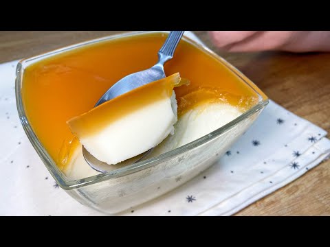 Видео: У вас есть немного молока? Сделайте этот чудесный десерт без духовки! Пудинг с карамелью.