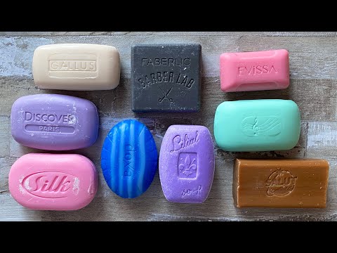 Видео: ASMR Soap cutting | Soap Carving|Резка мыла  | ASMR