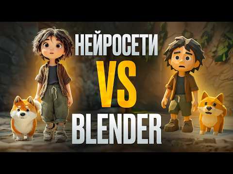 Видео: НЕЙРОСЕТИ VS BLENDER 3D / МЫ ПРОИГРАЛИ